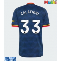 Arsenal Riccardo Calafiori #33 Gostujuci Dres 2026-27 Kratak Rukav